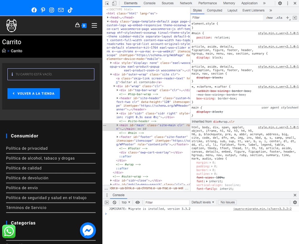 Inspector google chrome 🚀 | Modifica tu sitio | Wordpress Plugin ✅