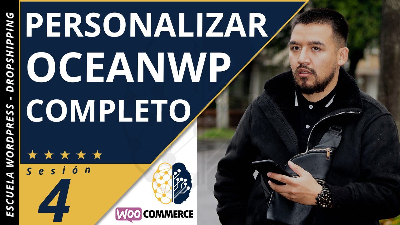 Personalizar tema OceanWP | cabecera | pie de pagina | Políticas ✅