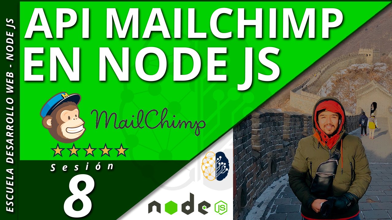 Api Mailchimp NodeJS 🎖️ Crear listas Mailchimp desde NodeJS