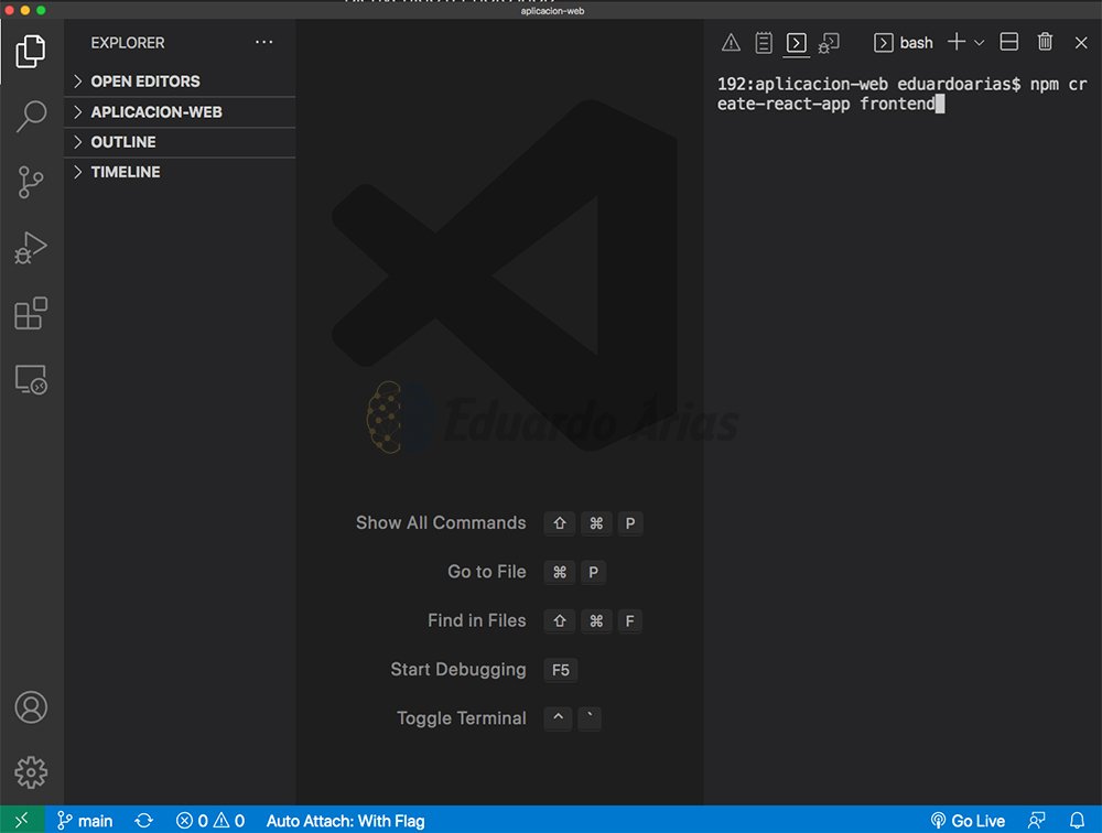 crear app react js