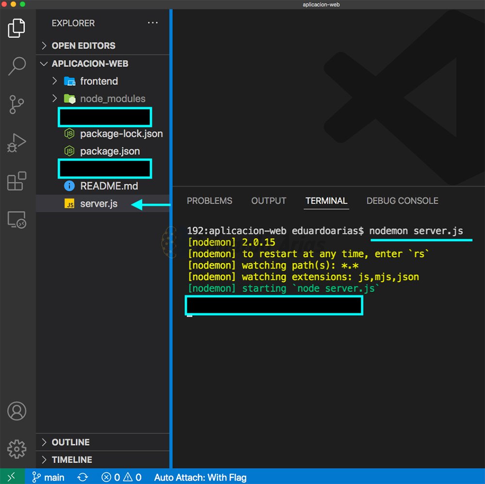 Crear y probar servidor server.js