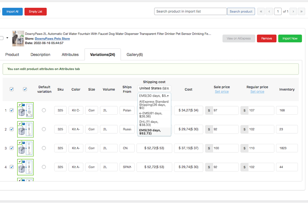 personalizar producto dropshipping
