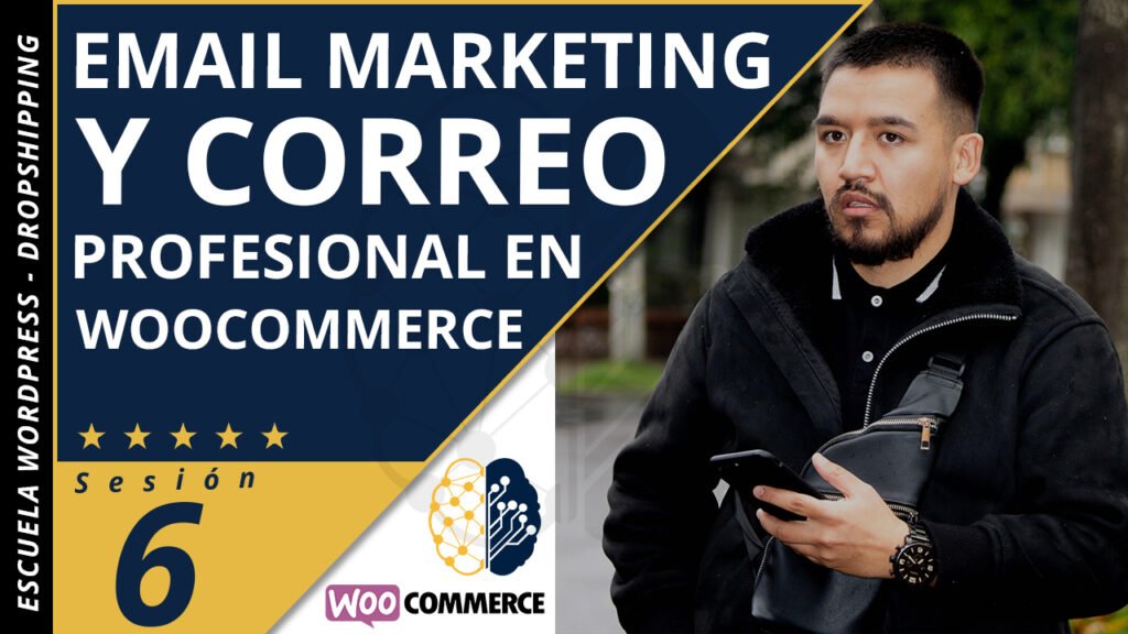 Email marketing y correo profesional woocommerce