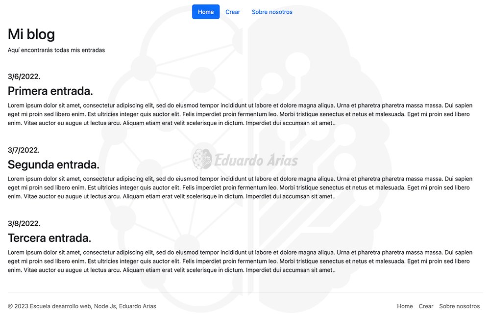 blog ejs