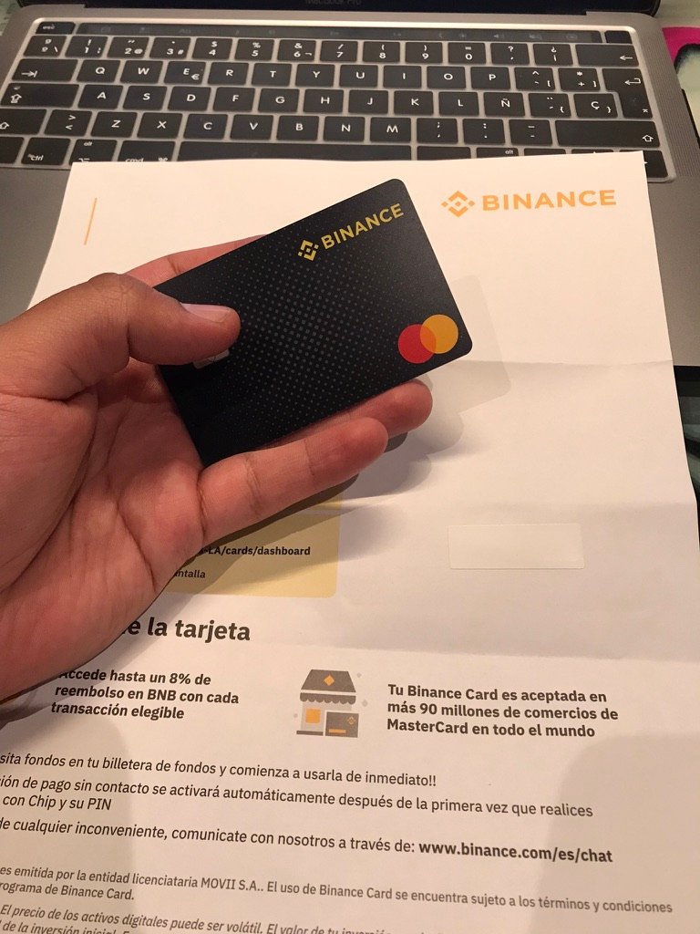 solicitar tarjeta binance colombia