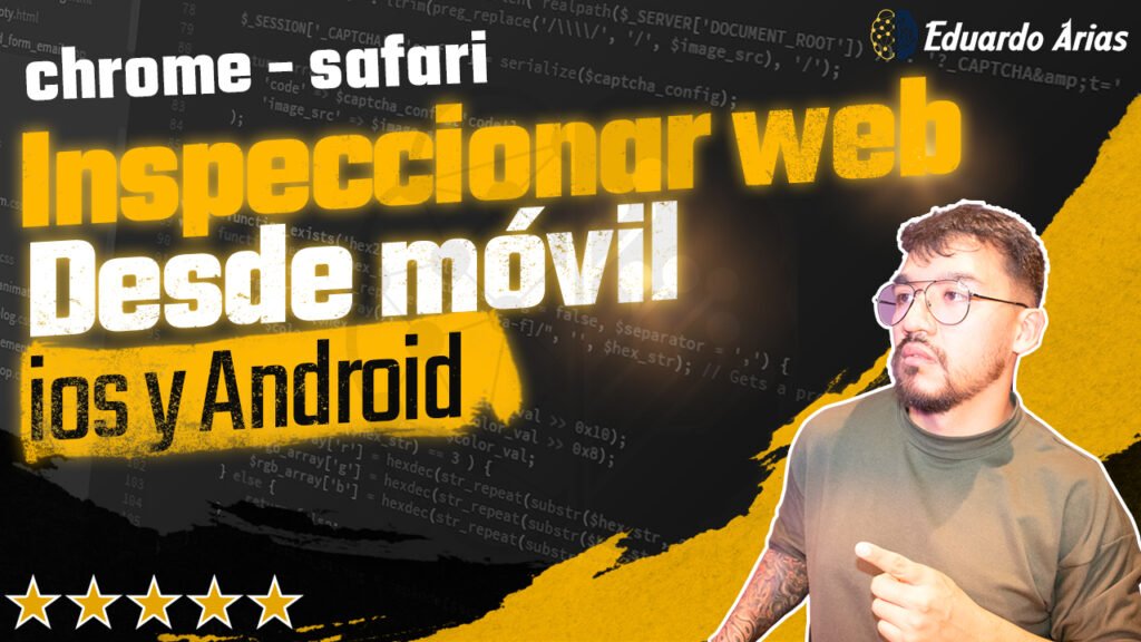 inspeccionar desde móvil